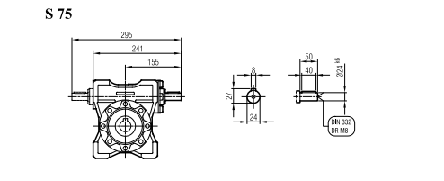 Página de dimensiones S 75